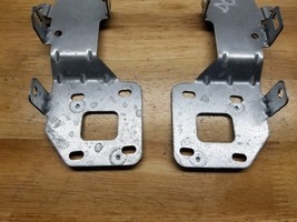 01-02 ACURA MDX TRIP COMPUTER & CD PLAYER MOUNTING BRACKETS PAIR D044 image 2