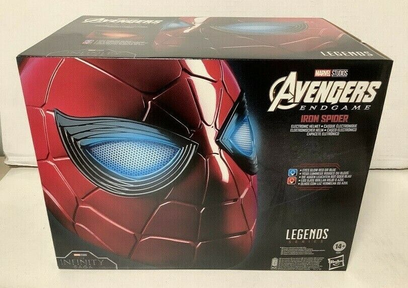 Primary image for NEW Hasbro F0201 Marvel Legends Series Wearable IRON SPIDER Electronic Helmet