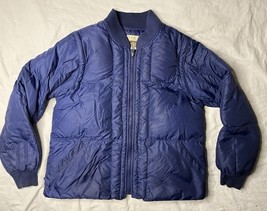 Vintage Stars Puffer Jacket Men’s Size? Blue Full Zip Fashion Place - $30.00