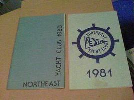 Northeast Yacht Club 1980 and 1981 booklets s28b [Hardcover] unknown - £30.76 GBP