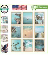 Elegant Coastal Art - Set of 9 Beach Prints for Vibrant Home Transformat... - $34.53 CAD