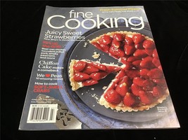 Fine Cooking Magazine June/July 2015 Juicy Sweet Strawberries, Chiffon Cake - £7.99 GBP