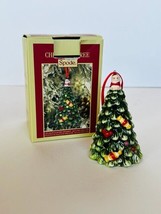 Spode Christmas Tree Ornament LED multicolor light changing Holdway nib box vtg - £23.42 GBP