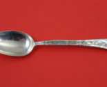 Lap Over Edge Acid Etched By Tiffany Sterling Teaspoon w/ goldfish  6&quot; - £162.82 GBP