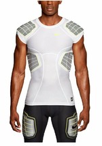 Nike Men&#39;s Pro Combat Hyperstrong 4-Pad Camo Football Shirt XL - $47.49