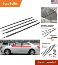 4PCS Chrome Window Seal for 2009-2012 Toyota Corolla - Durable &amp; Easy In... - $952.78 MXN