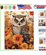 Colorful Owls DIY Diamond Painting Kit - Full Drill Crystal Art for Home - $18.59 CAD