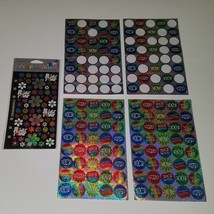 Groovy Stickers Lot Retro Flower Power 60s Stickerpotamus Teacher Classroom - £7.89 GBP