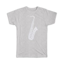 Retro Music Notebook Saxophone Instrument : Gift T-Shirt Wall Poster Musician Ro - £19.65 GBP