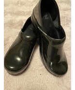 Dansko Professional 39 clogs Nursing Shoes Black With Multi Color Glitter - £29.40 GBP