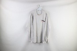 Vtg 90s Streetwear Mens 2XL Distressed Christian Eagles Wings T-Shirt Gray USA - £39.43 GBP