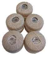 Dollfus Mieg &amp; Cie France DMC No 10 130 yd Crochet Thread Superba Ivory ... - £18.73 GBP