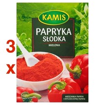 Kamis SWEET PAPRIKA spice powder PACK of 3 Made In Europe FREE SHIPPING - £7.09 GBP
