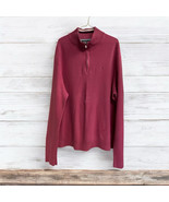 TOMMY HILFIGER Sweater Mens Big Tall XXL Hot Pink 1/4 Zip High Neck Pull... - $543.10 MXN