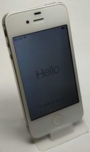 Apple iPhone 4S Blanco Smartphone Para Piezas O Reparación Por Favor Lea - $20.40