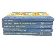 The Home Adventure Library 5 Book Complete Set 1973 Edition Southwestern... - £14.70 GBP