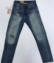 NEW LEVI&#39;S Vintage Clothing 1955 501 Patched Selvedge Denim Jeans (27 W x 32 L) - £119.86 GBP
