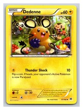 Dedenne 57/162 BREAKthrough Uncommon Pokemon Card PP7 - $36.74 MXN