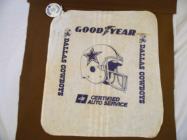 Dallas Cowboys 1980&#39;s Goodyear Oil Rag Collector&#39;s Item 1988 vintage - £11.60 GBP