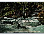 Happy Isles Merced River Yosemite Valley California CA 1908 DB Postcard W4 - £3.61 GBP