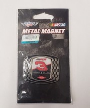 WinCraft NASCAR Austin Dillon #3 DOW RCR Checkered Metal Magnet, 2&quot;x1-5/8&quot; - £6.35 GBP