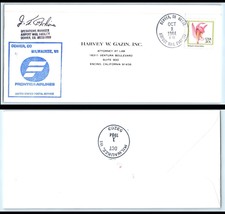 1984 US First Flight Cover - Frontier, Denver, CO to Milwaukee, WI S7 - £1.95 GBP