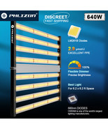 640W Foldable Grow Lights &amp; Dimmable LED Bar Commercia VS Gavita Pro 170... - £209.56 GBP