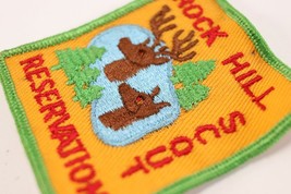 Vintage Rock Hill Scout Reservation Twill Square Boy Scouts America Camp Patch - £9.19 GBP
