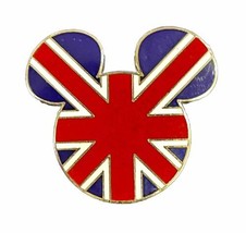 Disney Pin Mickey Head Ears United Kingdom England Official Pin Trading 2002 - $10.62