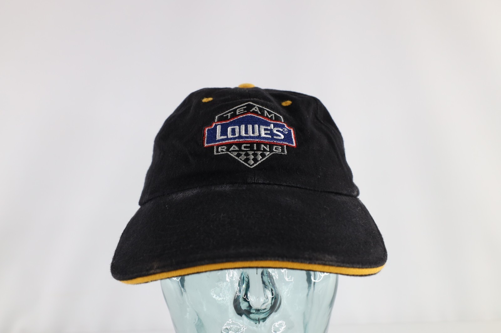 Vintage Distressed NASCAR Team Lowes Racing Jimmie Johnson Spell Out Hat... - £18.58 GBP