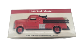 Readers Digest 1/64 Scale 1948 Task Master Red Fire Engine 1999 Diecast NIB - £5.11 GBP