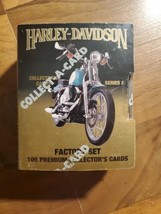 Harley-Davidson 1992 Factory SEALED Set 100 Premium Collector’s Cards Series 2 - £15.94 GBP