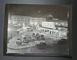1938 Associated Gas Station Burnside &amp; Broadway Portland Oregon #1 Reprint - £31.14 GBP