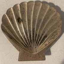 Vintage Sterling 950 Shell Shape Small dish Jewelry Holder - $54.99