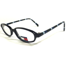 Tommy Hilfiger Kids Eyeglasses Frames TW101 220 Blue Striped Oval 47-17-140 - £36.28 GBP