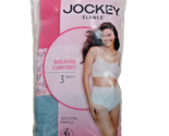 Jockey Elance Breathe Comfort 3-Pack Cotton Briefs Size 9 - £11.84 GBP