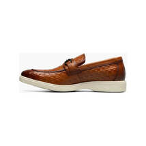 Stacy Adams Salyer Moc Toe Bit Slip On Walking Shoes Tan 25692-240 image 4