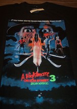 A Nightmare On Elm Street 3 Dream Warriors Freddy Kruger T-Shirt Mens 3XL Xxxl - £19.71 GBP