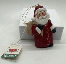 Midwest of Cannon Falls Eddie Walker Santa Claus Christmas Ornament 3.5&quot;... - $11.87