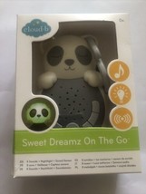 Cloud B Sweet Dreamz On The Go Travel Baby Sound &amp; Music soother Panda Bear - $14.99