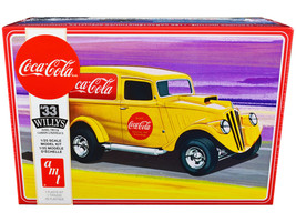 Skill 2 Model Kit 1933 Willys Panel Truck &quot;Coca-Cola&quot; 1/25 Scale Model by AMT - £44.42 GBP