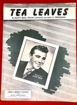 Sheet Music Tea Leaves Alan Dale Morty Berk Frank Capon  1948 VTG - $8.86