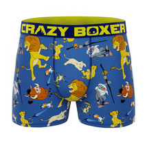 Crazy Boxer Disney The Lion King Characters All Over Print Men&#39;s Boxer Briefs B - £17.54 GBP