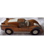 Tootsie Toys Gold Custom Racer Die Cast Race Car - $37.82 MXN