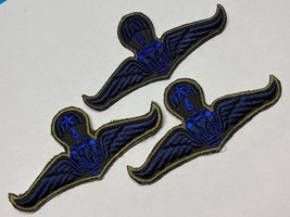 Thailand, Parachutist, Parawings, Army, Airborne, Blue Wings, Grouping Of 3 - $20.00