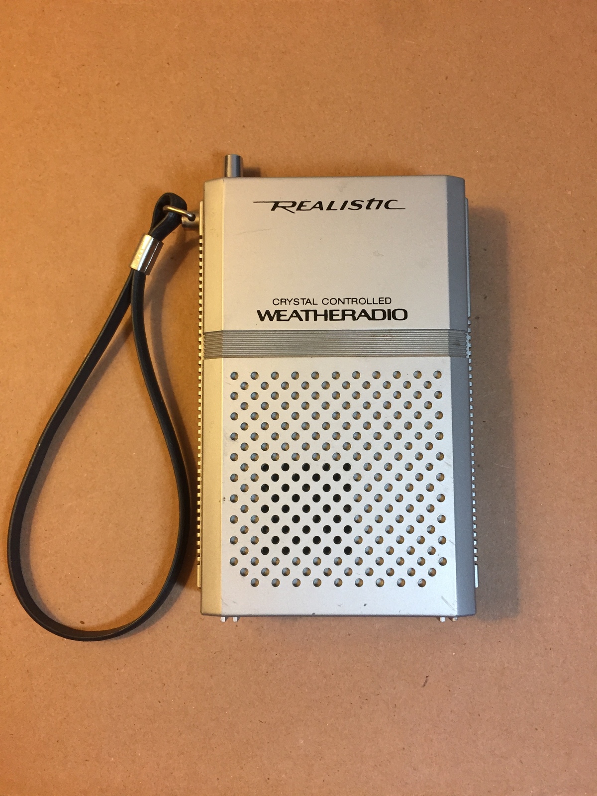 Vintage Realistic Crystal Controlled Hand-held Weatheradio (Radio Shack) - $22.00