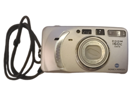 Konica Minolta Zoom 160c Date 35mm Point &amp; Shoot Film Camera - £21.99 GBP