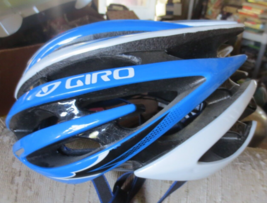 Giro Aeon Cycling Helmet Medium -69cm max 222g Blue Black - £22.12 GBP