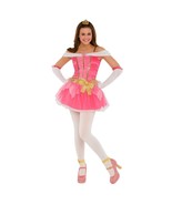 Disney Princess Aurora Costume Halloween or Dress Up Size Medium 7 - 9 New - $734.67 MXN