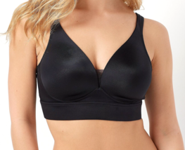 Jockey Forever Fit Wirefree Molded Cup Bra - Black, 2X - £20.10 GBP